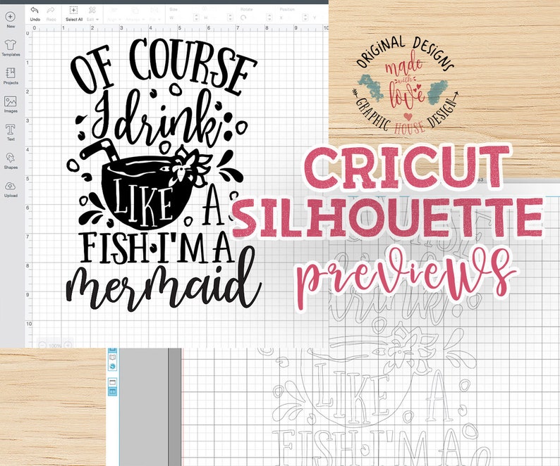 Download Mermaids svg Of course I drink like a fish I'm a mermaid | Etsy