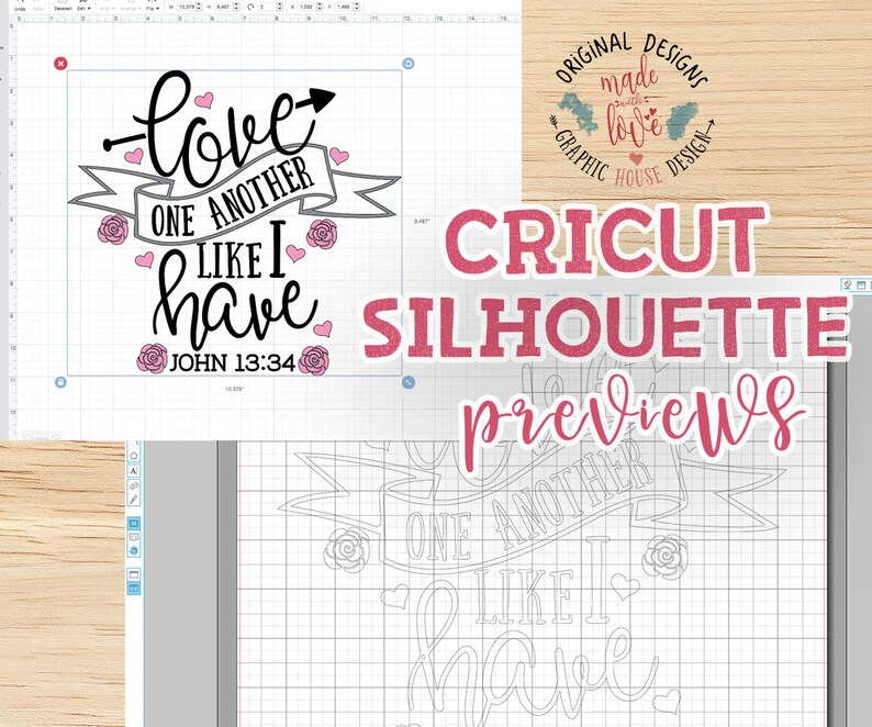 Download Love One Another SVG Wedding Scripture svg Love One ...