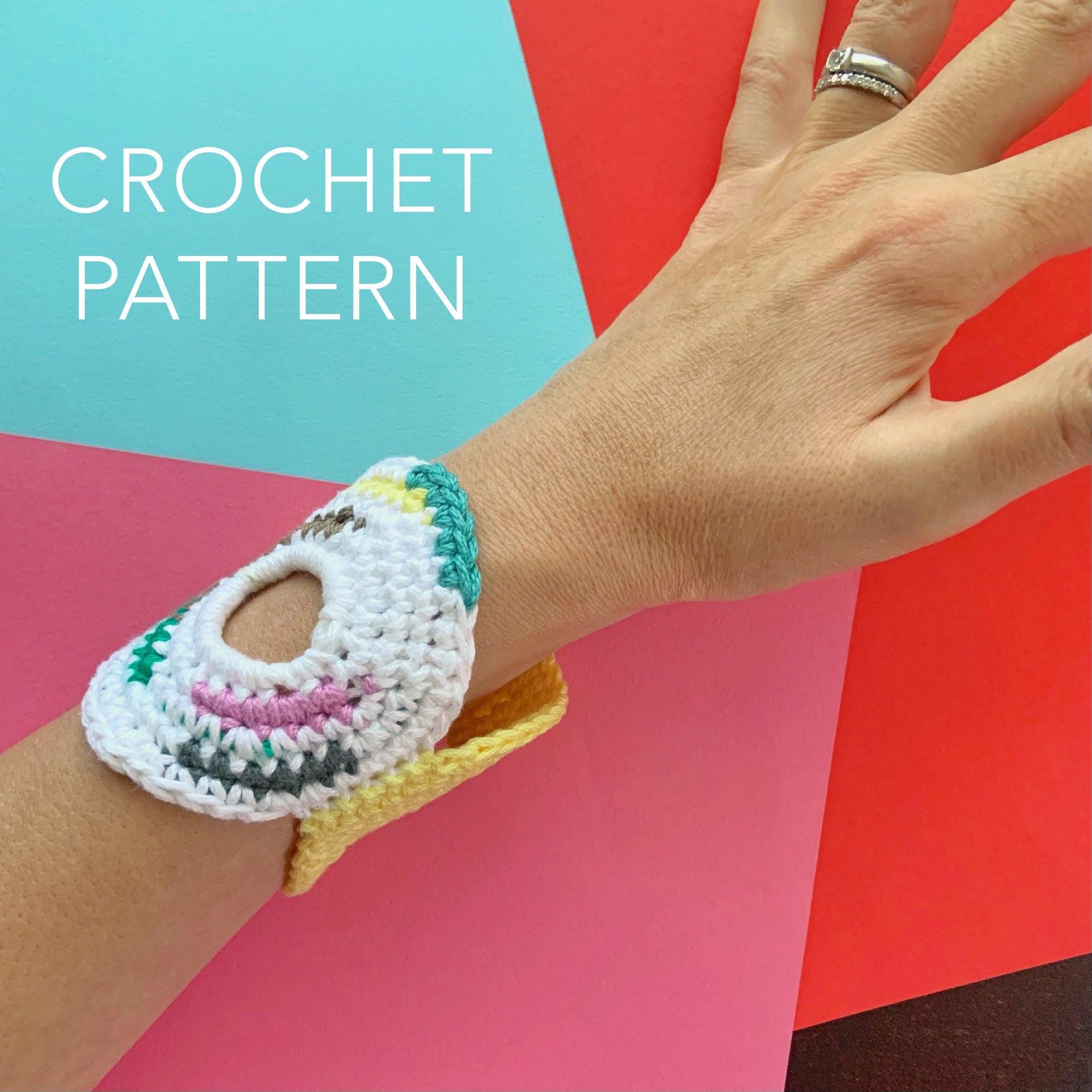 Crochet Bracelet Pattern Circle Around Bracelet