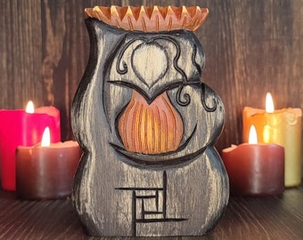 Brigid-staty Imbolc Årets hjul Gudinnan Korset Brigit Sankt Brigid