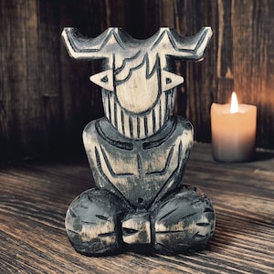Statue de Cernunnos dieu cornu Pan
