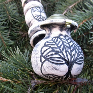 Tabakpfeife Baum des Lebens Pfeife mit Deckel Wikingerpfeife Holz-Tabakpfeife Yggdrasil Unzerbrechliche Pfeife nordische Mythologie nordische Pagan