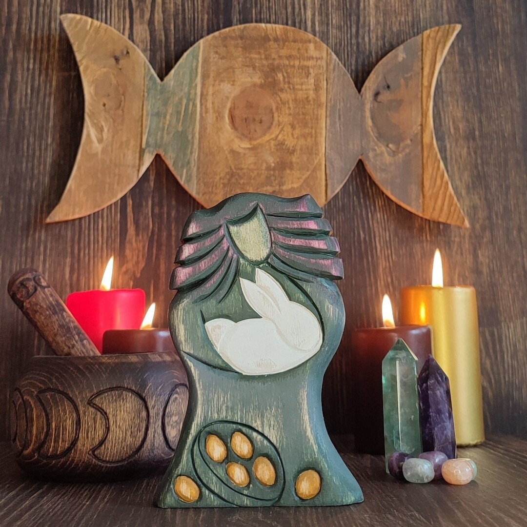 Ostara Witchy Stuff Wheel of the Year Spring Equinox Eostre Sabbat Hare ...