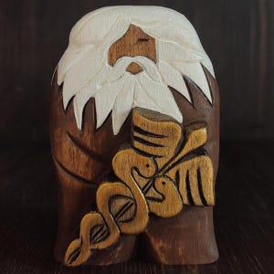 One Most High Caduceus Odin statue Norse god statue All father Wotan