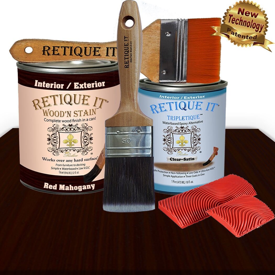RETIQUE IT Liquid Woodnstain 2 in One by Renaissance Etsy