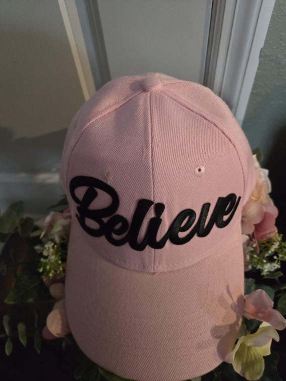 Believe Christian Hat: Cross Faith Gift