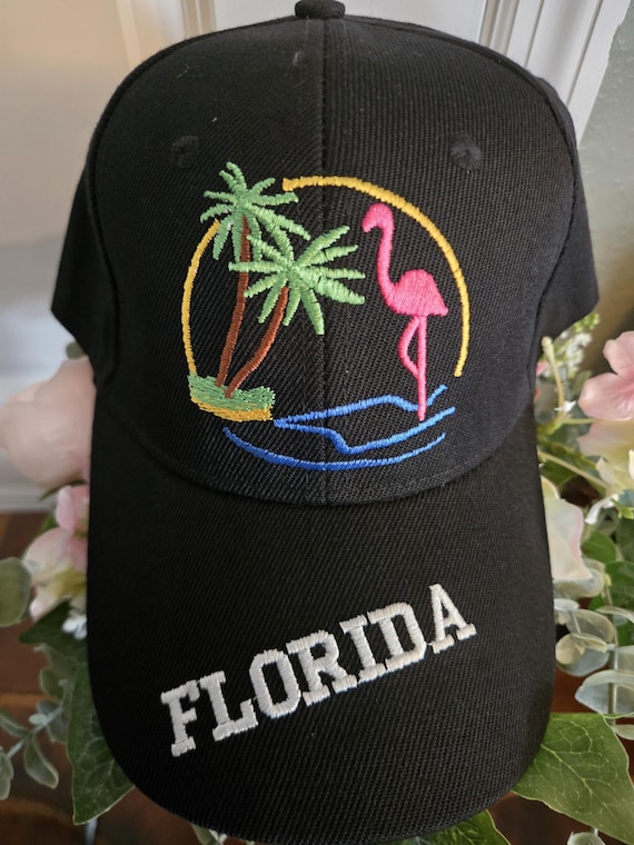Florida hat, florida, father, dad, mom, fish, gift, sunshine state