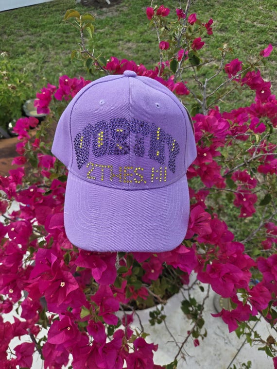 Rhinestone Believe Hat: Christian Faith Gift