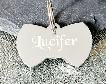 Dog or Cat ID tag , engraved, lots of fonts to choose from.