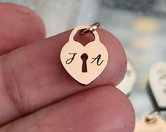 Jewellery makers engraved pendants. Personalised to order. Stainless steel.