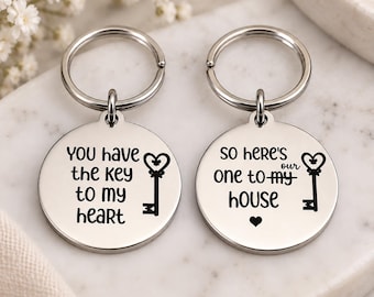 Key to my house keyring.