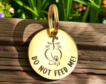 Tiny CUTE fat cat 20mm or 25mm cat kitten ID tags laser engraved,  stainless steel available in silver, gold,  rose gold or black.