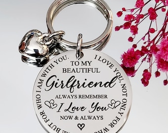 Stainless Steel Keyring for Loved One| Valentine's Day Gift| Fast Dispatch| Keychain for Partner | Romantic Keychain| Valentine's Gift Idea|