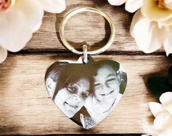 Actual photo keyring, from any photo. DOG, CAT, HUMANS