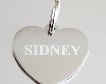 Pet tags laser engraved,  stainless steel available in rose gold, silver and gold.