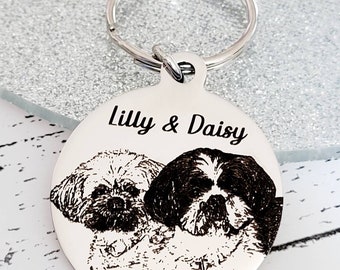 Actual photo keyring, from any photo