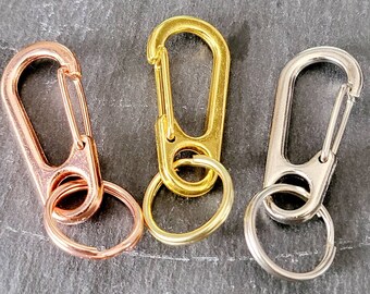 Add on 31mm Carabiner available in silver, gold or rose gold.