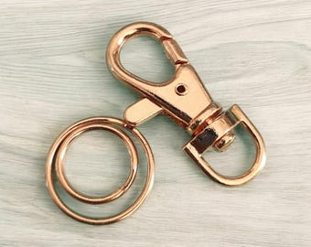 Lobster clasp and split ring set. Spare split rings. Dog ID tag. Keyring . Keyrings. Keychain.