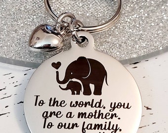 Mothers day keyring,  Can be personalised.