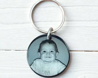 Actual photo keyring, from any photo. DOG, CAT, HUMANS