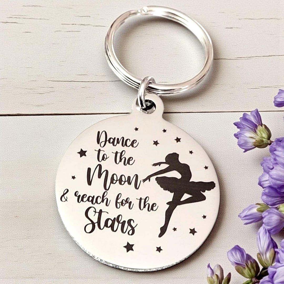 Ballet Key Rings Ballet Dancer Keyring. With Optional Message on the Back. Dance Gift - Etsy