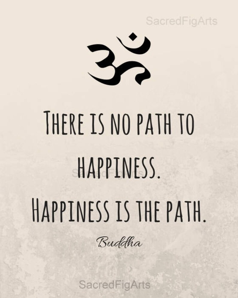 Buddha Quote, Printable Wall Art, Instant Download, Om Print, A4 ...