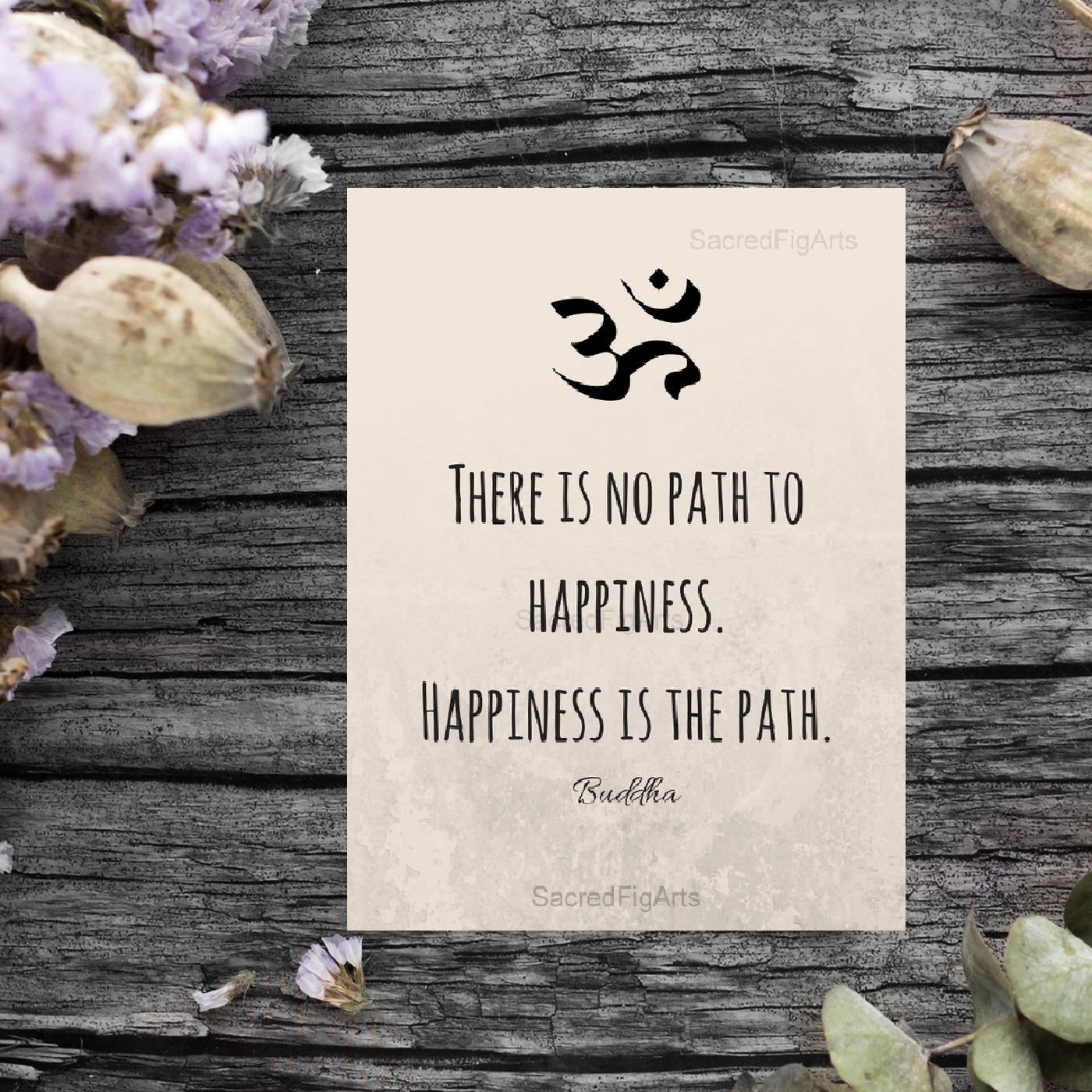 Buddha Quote, Printable Wall Art, Instant Download, Om Print, A4 ...