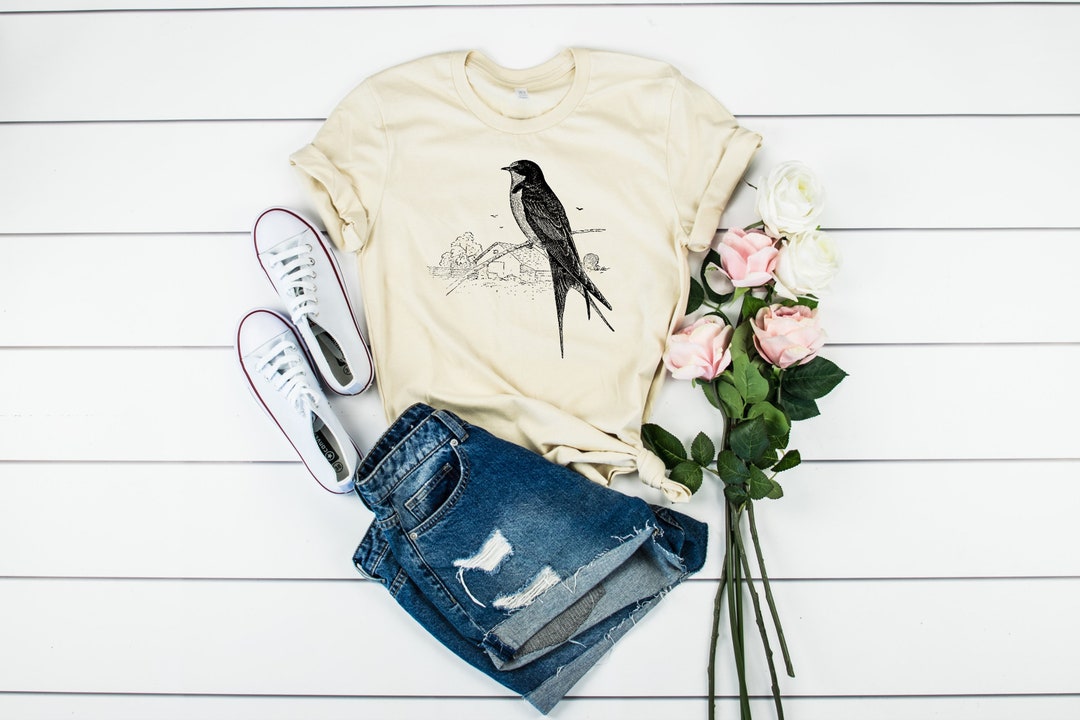 Tree Swallow, Mama Bird Shirt, Barn Swallow, Small Swallow, Barn ...