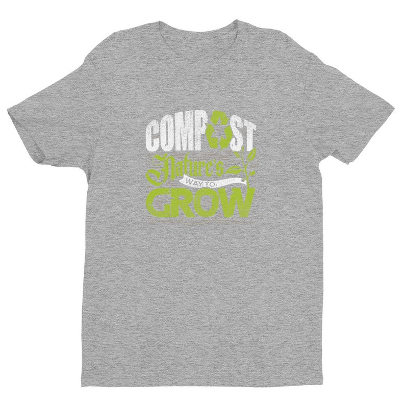 Compost Nature's Way To Grow Gardening T-Shirt image 4