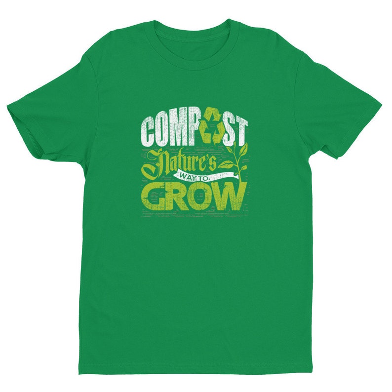 Compost Nature's Way To Grow Gardening T-Shirt image 6