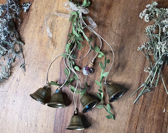 Witch bells, Door Chimes, Witchy home decor