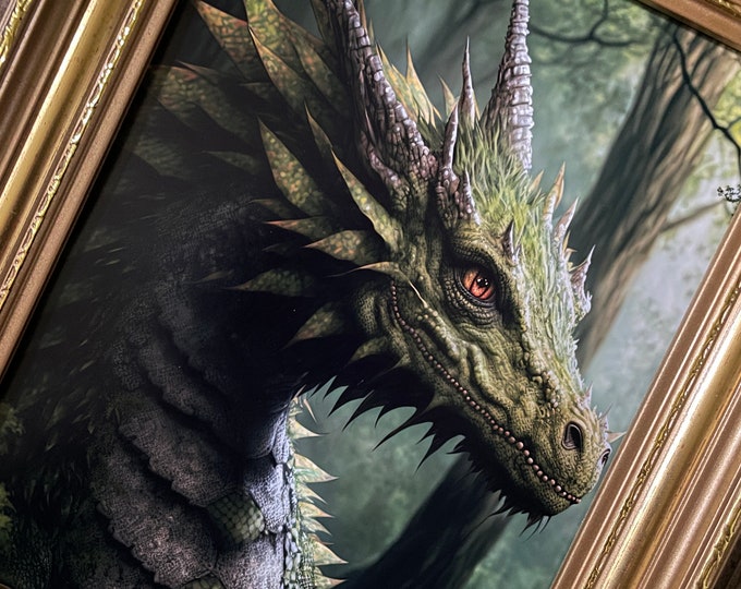 Forest Dragon art print