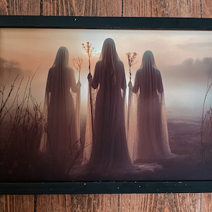 The Norns Art Print, wanddecoratie geïnspireerd op de Noordse mythologie
