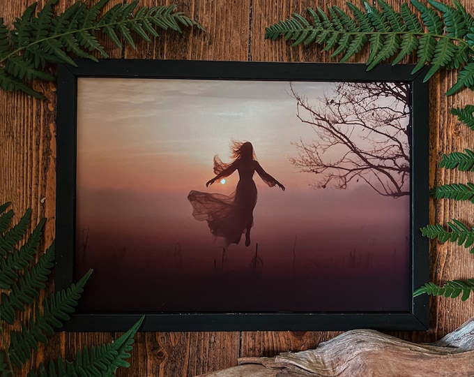 Witches Flight Art Print