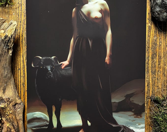 The Witch Art Print