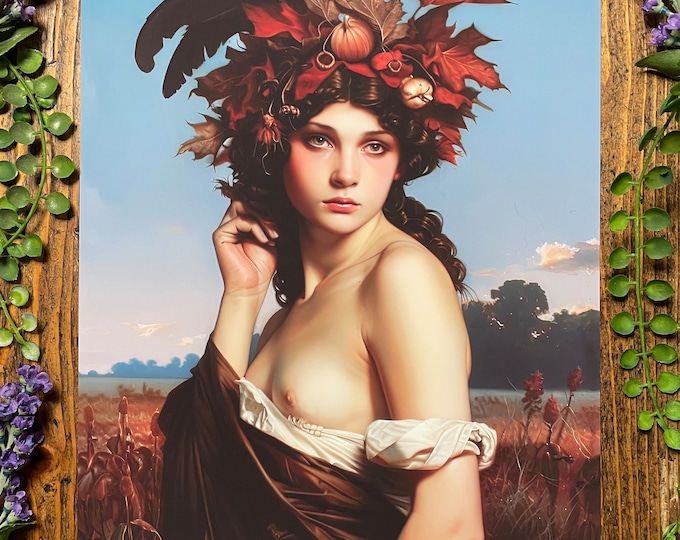 Lughnasadh Goddess Art Print