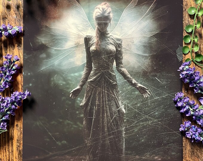 Dark Fairy Art Print