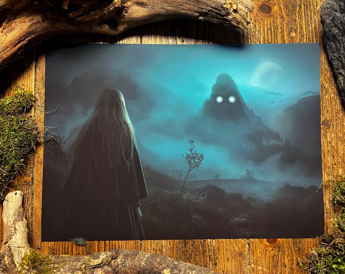 The Mountains Are Calling Art Print