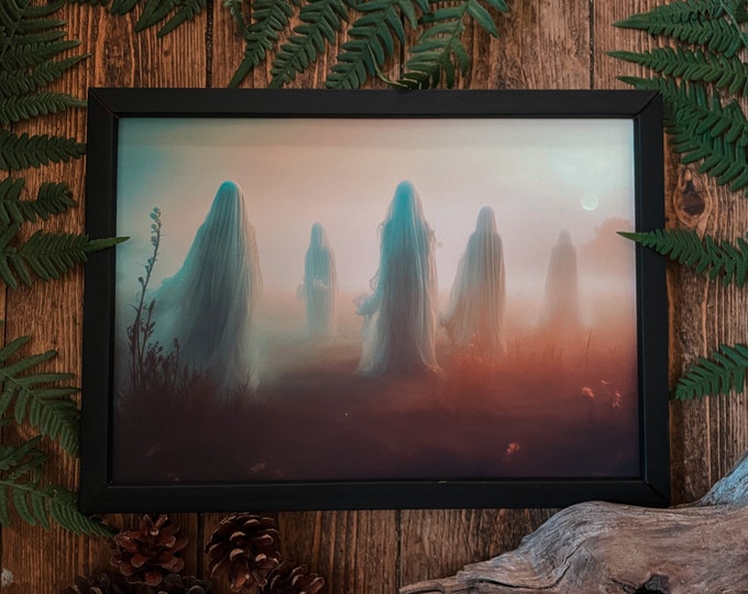 Ghosts in the Morning Mist Art Print