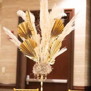 Gold Palm Leaves