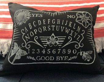 18x18 Esoterica Pagan & Witch Spirit Board Seeing Eye Weirdo Planchette Throw Pillow Multicolor 18x18 Esoterica Pagan & Witch Spirit Board Seeing Eye Weirdo Planchette Throw Pillow Multicolor