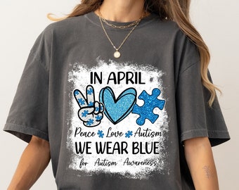 In April We Wear Blue Png, Autism Awareness Png, Autism Puzzle, We Wear Blue Png, Autism Glitter Png, Autism Awareness Png, Autism Accept