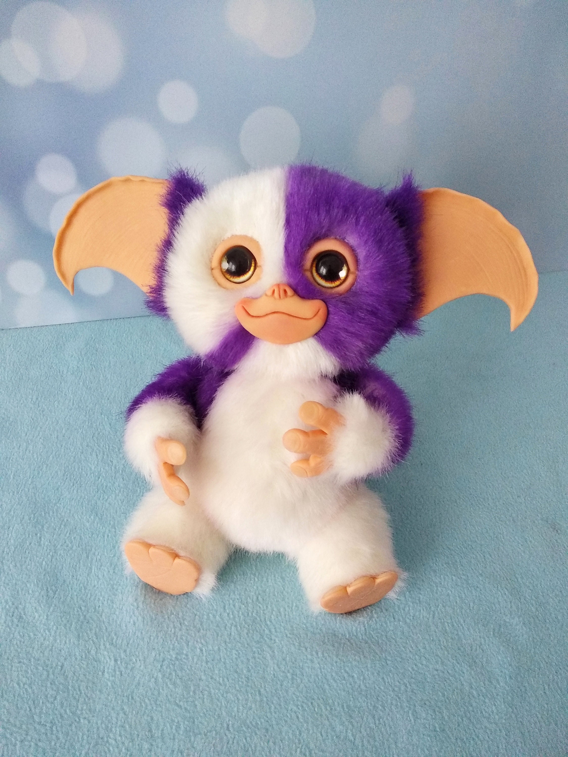Colorful Gizmo Mogwai gremlin stuffed toy ooak any colors Etsy