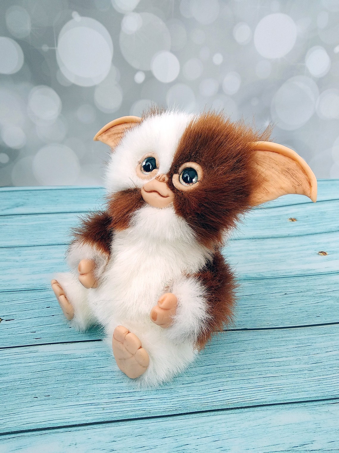 Gizmo Mogwai gremlin stuffed toy ooak 17 cm Etsy