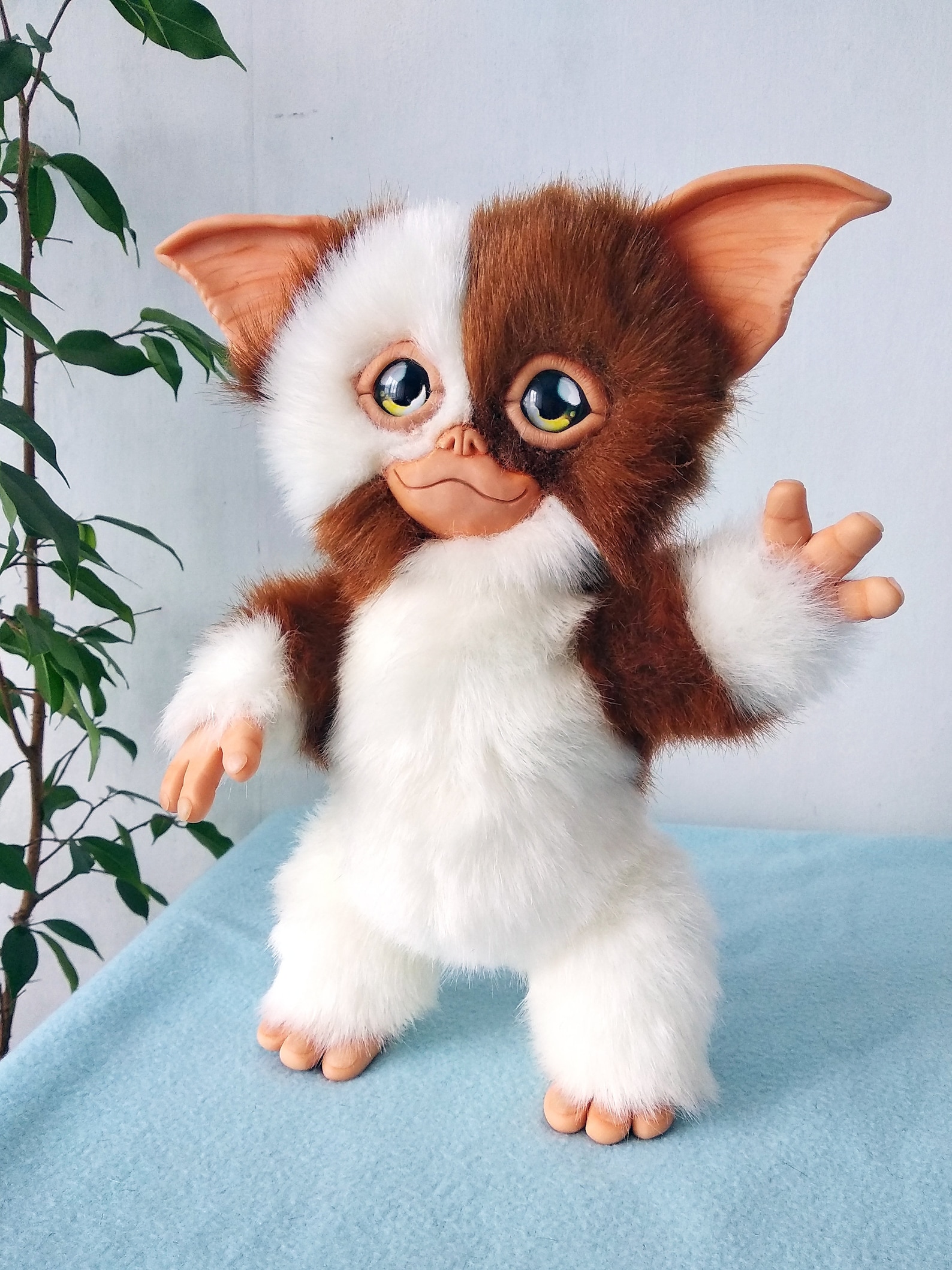Gizmo Mogwai gremlin stuffed toy ooak Etsy