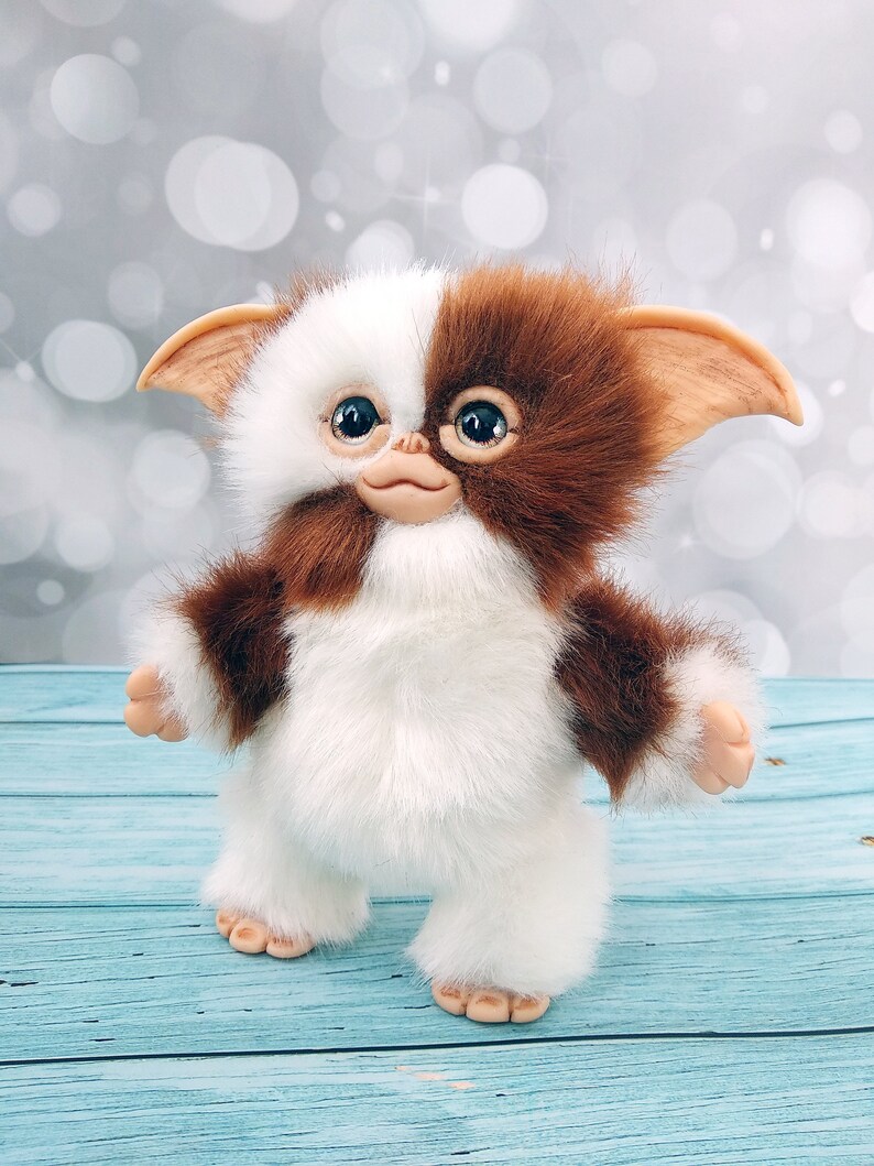 Gizmo Mogwai gremlin stuffed toy ooak 17 cm | Etsy