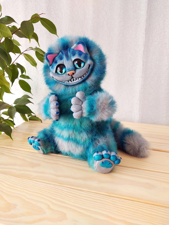 cheshire cat plush toy