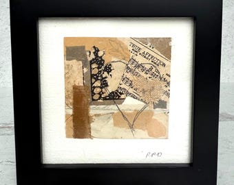 Original Collage Art: True Affection