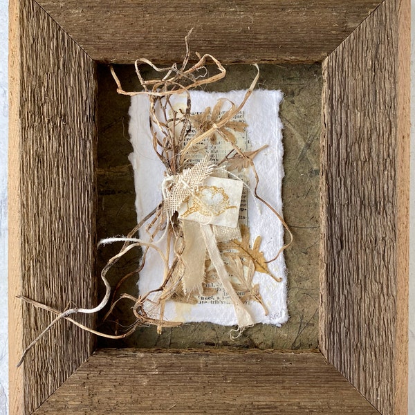 In the Trees: bird nest rustic assemblage