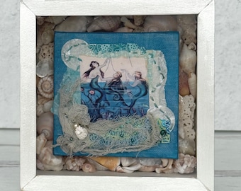 Assemblage Art: Mermaids